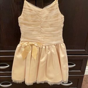 Jessica McClintock Gold Dress